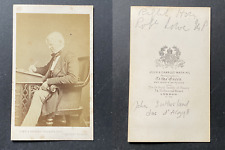 Watkins, London, John Sutherland Duke of Argyll, circa 1865 Vintage cdv albumen  picture