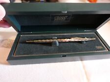 CROSS PLATINUM & GOLD-PLATED JEWELERS FLAMESTITCH BALLPOINT PEN picture