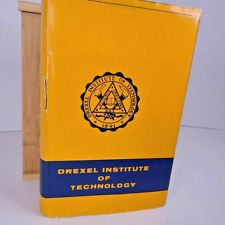Vintage Drexel Institute of Technology Drexel Dragon 1966 Textbook Unified Calc picture