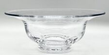 SMALL HAND BLOWN SIMON PEARCE SHELBURNE 6.5in ROUND GLASS BOWL, UNMARKED picture