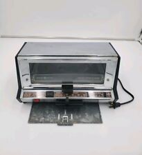 General Electric Deluxe Toast R Oven Chrome & Black 473A A9T93B Vintage TESTED picture