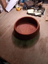 Mid Century Modern  Wood Danish Teak?  Bowl picture