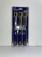 IRWIN Marples 3 Piece Woodworking Chisel Set - 1769179 - New in package picture