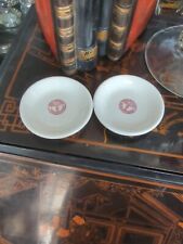 US Medical Dept Pair Of Butter Pats Pat Dish 1943 Military  picture