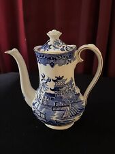 Burgess and Leigh (Burleighware) Willow Teapot England picture
