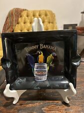 Tommy Bahama's Rum Fellas Collectible Ashtray Glazed Ceramic ~ 3 Parrots picture