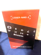 Ledger Nano X Cryptocurrency Bluetooth Hardware BTC Wallet Onyx Black SEALED New picture
