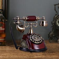 Antique Vintage Style Old Fashion Rotary Dial Phone European Handset Telephone  picture