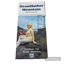 Vintage Grandfather Mountain Tour Travel Brochure 1960s picture