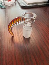 18mm red/yellow/blue  Horn Bowl VERY high quality thick glass built-in screen picture