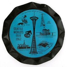 Vintage Plastic Tray Postcard 1962 Seattle World’s Fair Ashtray Coaster Unposted picture