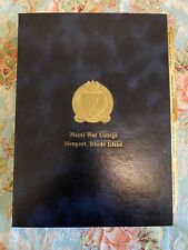 RARE Naval War College Newport personnel Data Book 1980’s Hand-Typed Military picture