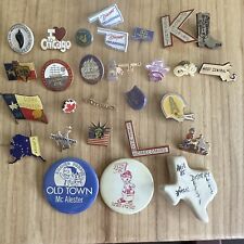 Elks Lodge BPOE State Pins Lot of 28 Vintage Lapel Hat Enamel United States USA picture