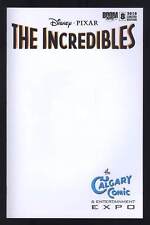 THE INCREDIBLES #8 DISNEY PIXAR RARE BLANK COVER BOOM CALGARY EXPO picture