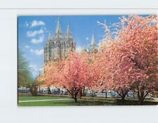 Postcard Mormon Temple, Salt Lake City, Utah picture