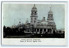1908 Palace British Applied Art Franco-British Exposition RPPC Photo Postcard picture