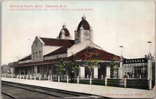 Bismarck, North Dakota Postcard NORTHERN PACIFIC RAILROAD DEPOT Train Station picture