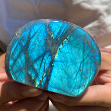 205g Natural Labradorite Quartz Crystal Freeform Mineral Specimen Healing picture