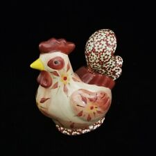 POTTERY ROOSTER MEASURING SPOON HOLDER / RACK picture
