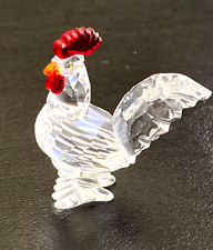 Brooding Swarovski Crystal COCKEREL 247759 Chicken Rooster picture
