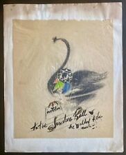 ONE OF A KIND - ORIGINAL DRAFT - WALDORF ASTORIA INVITATION to the JEWELERS BALL picture