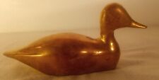 Solid Vintage Brass Duck - Rare picture