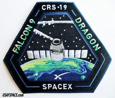 Authentic CRS-19 SPACEX FALCON-9 DRAGON ISS NASA RESUPPLY Mission Employee PATCH picture
