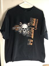 Harley Davidson Black T Shirt Peterson's Key West XL picture