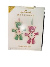 Hallmark Keepsake Ornament “Peppermint Pals” 2006 Set of 2 picture