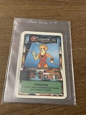 1985 TELEPICTURES CORP. THUNDERCATS CHEETARA RARE PACK FRESH VINTAGE CARD picture