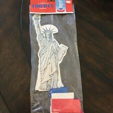 Vintage Honeycomb Table Top Decor Patriotic July 4th Statue Of Liberty AMSCAN picture