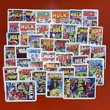 Incredible Hulk Comic Book Sticker Set 40 Piece Sticker Waterproof Stickers picture