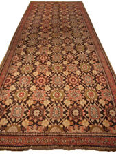 13 foot Brown Kazak Classic Antique Caucasian 56 x 153 in Hand Woven Rug picture