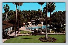 Borrego Springs CA-California, La Casa Del Zorro, Pool Beauty Vintage Postcard picture