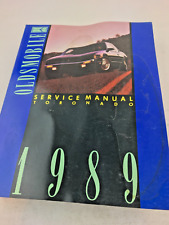 Genuine GM 1989 TORONADO SERVICE / SHOP MANUAL picture