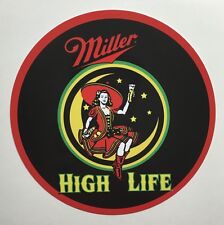 Miller High Life 1954 Girl In The Moon Metal Sign picture