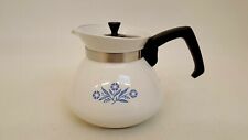 Corningware blue cornflower stove top teapot P-104 vintage 6 cup picture