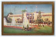 1936 California State Building Exterior Pacific International San Diego Postcard picture