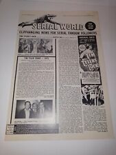 Vintage 1975 SERIAL WORLD - TIM TYLER ISSUE superman/batman picture
