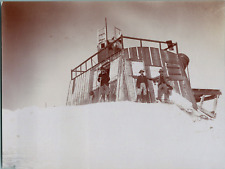 France, Mont Blanc, Mont Blanc Observatory, Vintage Print, circa 1895 Print picture
