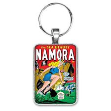 Namora the Sea Beauty #1 Cover Key Ring or Necklace Classic Comic Book Jewelry picture