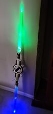 STAR WARS Dual Double General Grievous 2009 Lightsaber White Blue Green Saber picture