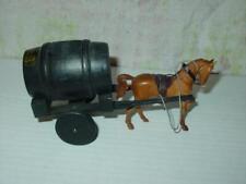 Rare Vintage Wooden : GUINNESS Beer Barrel Horse Cart Souvenir from Ireland (VG) picture