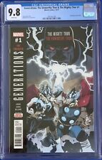 Generations: The Unworthy Thor and Mighty Thor #1 Marvel Comics (2017) CGC 9.8 picture