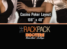 Authentic Casino Poker Layout Hooters 108