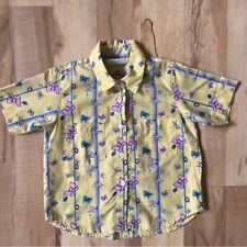 Vintage McKids Button Front Polo Shirt Kids Size 6 McDonald's Children's Top picture