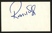 Russell Simmons signed autograph auto 3x5 index card American Film Producer C676 picture