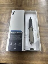SOG Knives Pentagon FX Covert Dark Earth G-10 CRYO S35VN picture