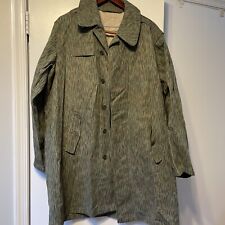Vintage Czech Army Military Raindrop Camo Jacket Sz L/XL Coat Button Up 60s picture