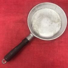 Vintage Hammercraft Club Hammered Aluminum 6.25” Skillet Frying Pan Wood Handle picture